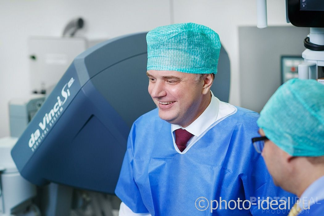 Новый хирургический робот Da Vinci в операционной ФГБУ ЦКБ Управления Делами Президента, фото 5