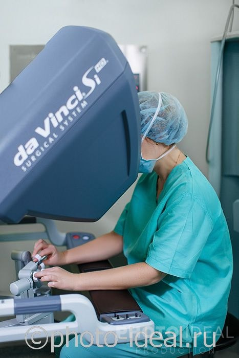 Новый хирургический робот Da Vinci в операционной ФГБУ ЦКБ Управления Делами Президента, фото 4